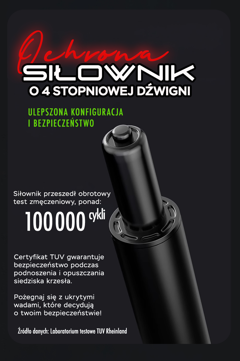 Ergonomiczny fotel gamingowy klasy premium. Fotel ergonomiczny do komputera. Jest to krzesło z górnej półki rankingu. 